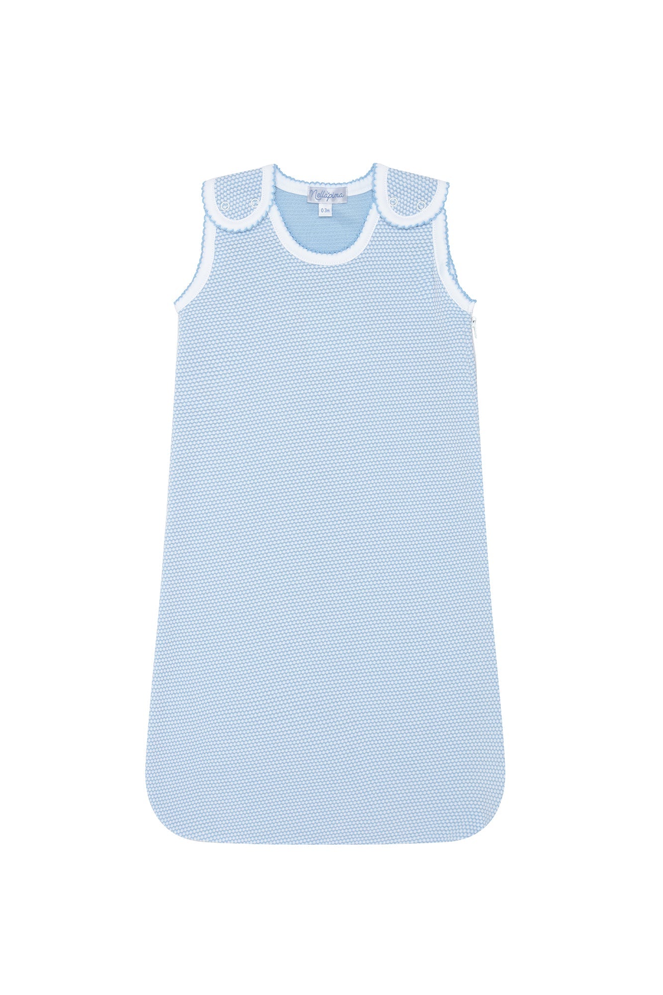 Image of Blue Bubble Zipper Sack